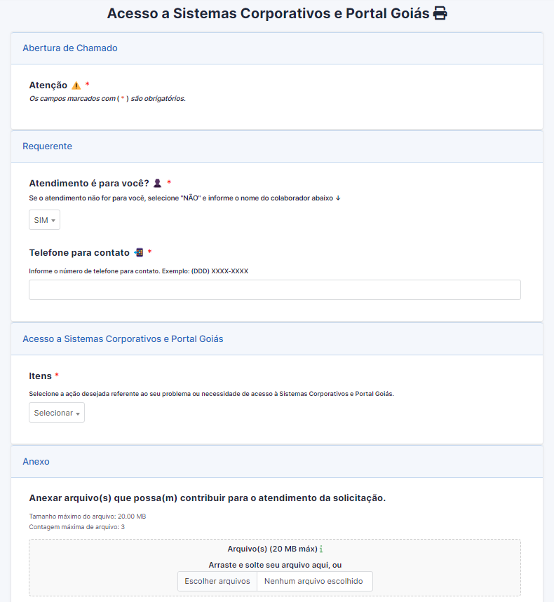 Passo 3: Preencha todos os campos do formulário